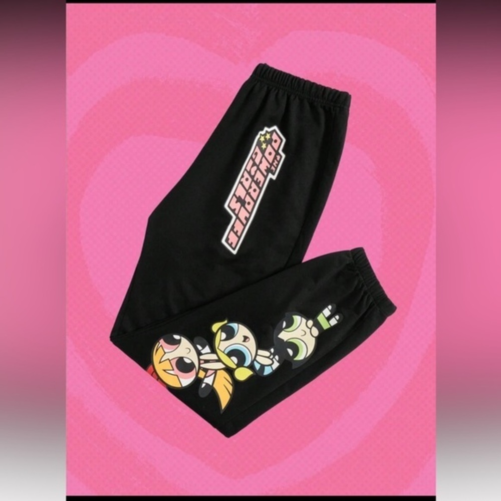 SHEIN || NWT Powerpuff Girls Joggers (L)